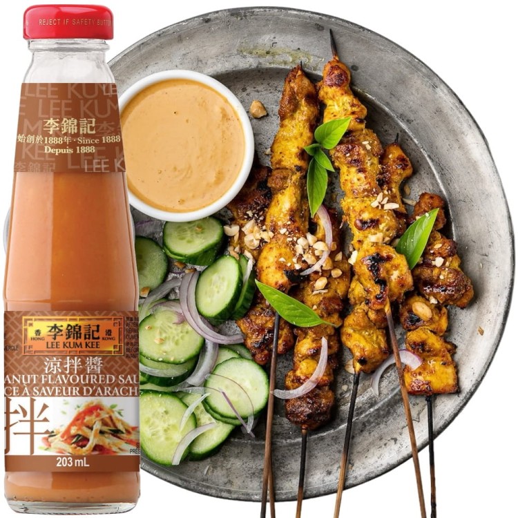 Sos Satay z Orzechów Ziemnych Intensywny 226g LEE KUM KEE