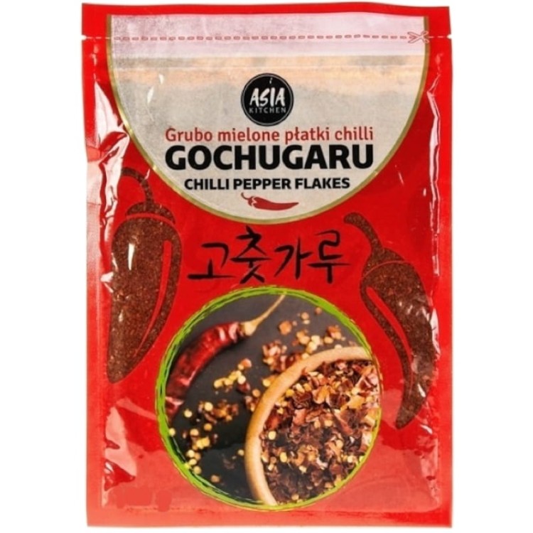 Papryka Chilli Grubo Mielone Płatki GOCHUGARU Przyprawa Do Kimchi 500g ASIA KITCHEN