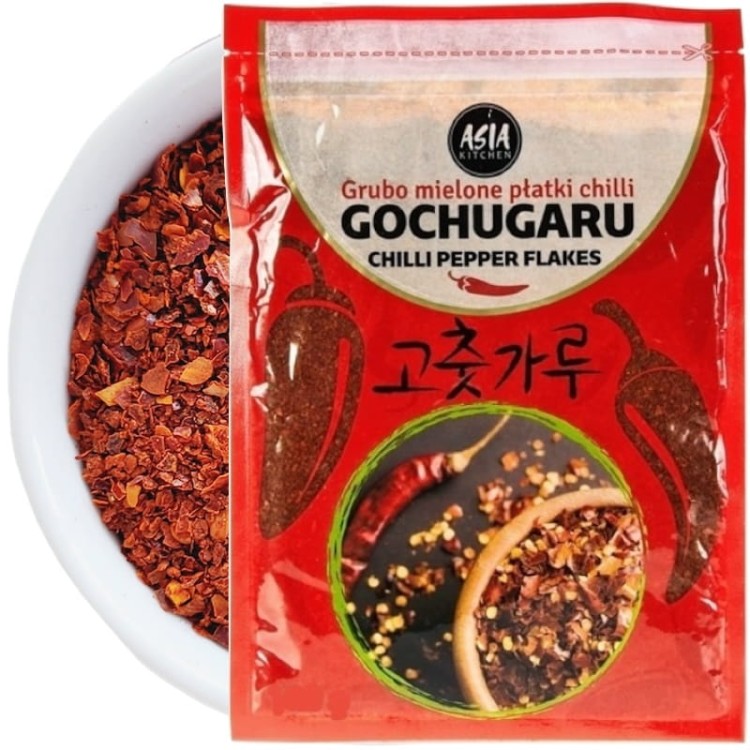 Papryka Chilli Grubo Mielone Płatki GOCHUGARU Przyprawa Do Kimchi 500g ASIA KITCHEN
