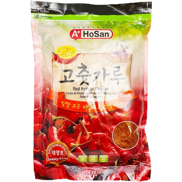 Koreańska Papryka Czerwona Ostra Płatki Chili Gochugaru Do Kimchi 500g HOSAN