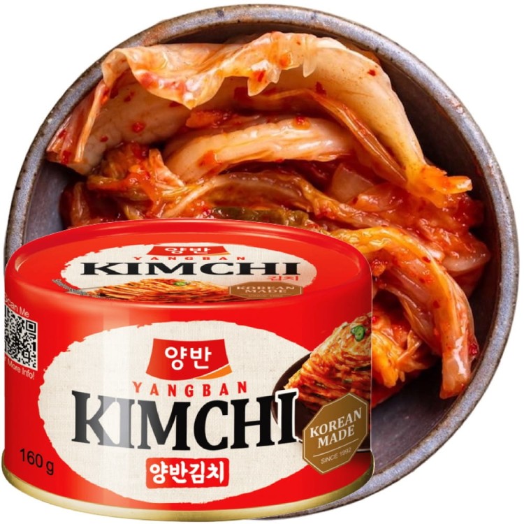 Koreańska Kapusta Kiszona Warzywa KimChi Świeże Ostre Hot 160g DONGWON