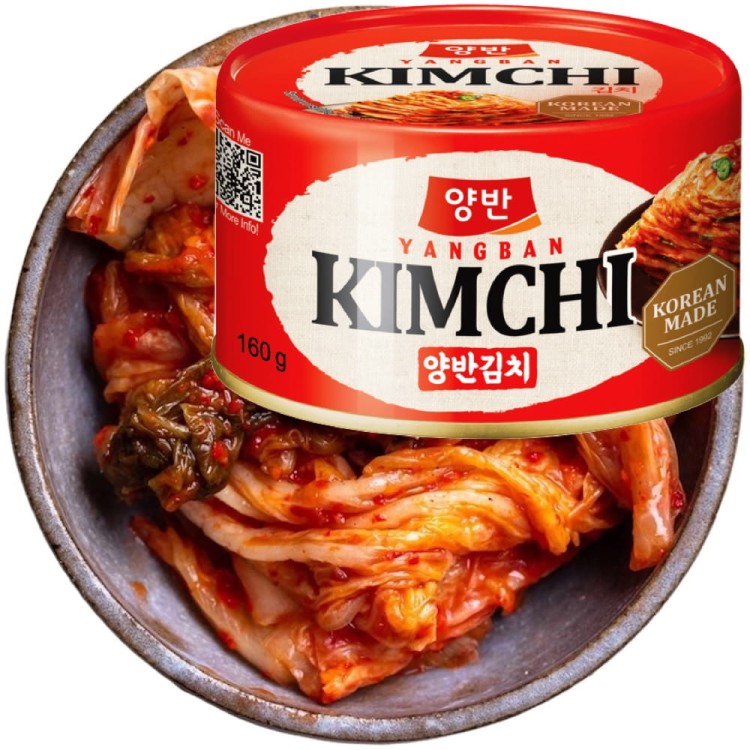 Koreańska Kapusta Kiszona Warzywa KimChi Świeże Ostre Hot 160g DONGWON