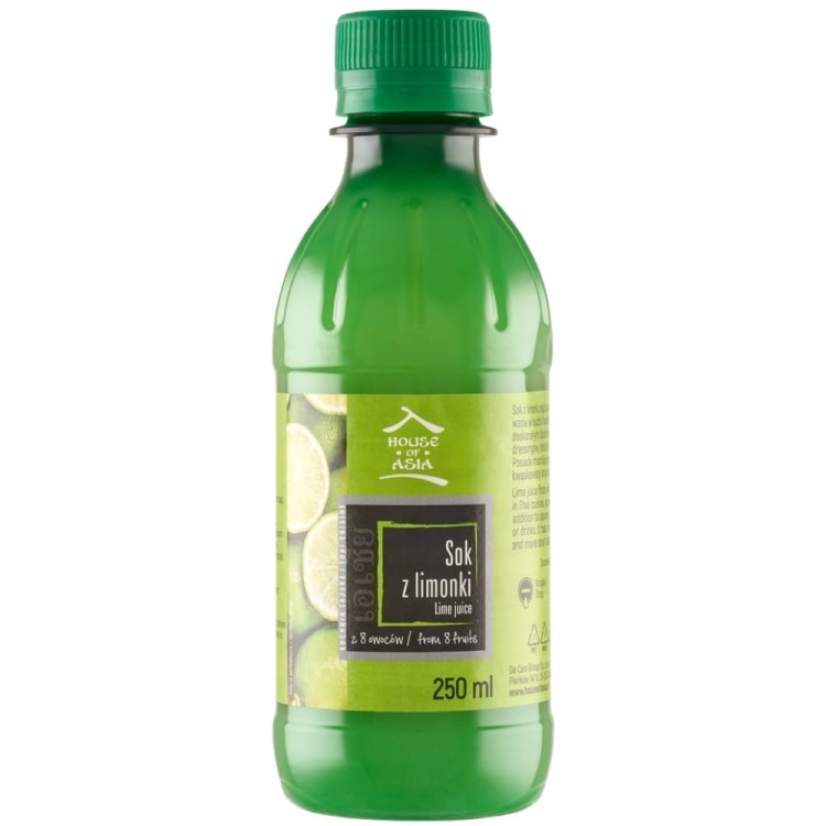 Sok z Limonki Koncentrat Limonkowy Lemoniada Do Pad Thai 250ml HOUSE OF ASIA