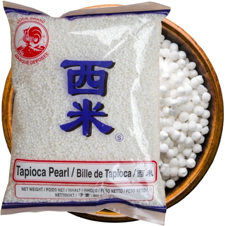 Tajskie Perełki z Tapioki Tapioka Perełka Mała Do Deserów 400g COCK BRAND