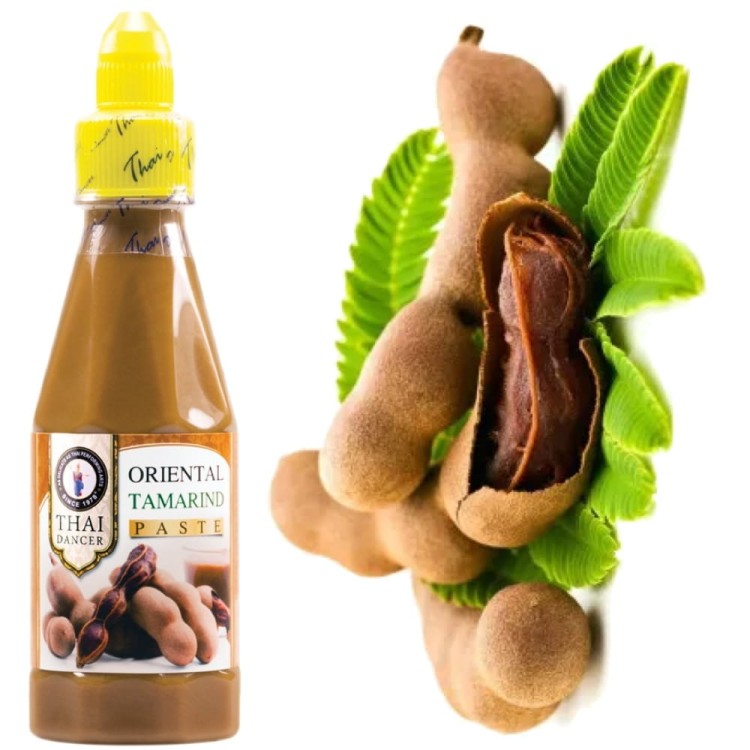 Tajska Gęsta Kwaśna Pasta Sos z Tamaryndowca Tamaryndowa Tamarynd 435ml THAI DANCER