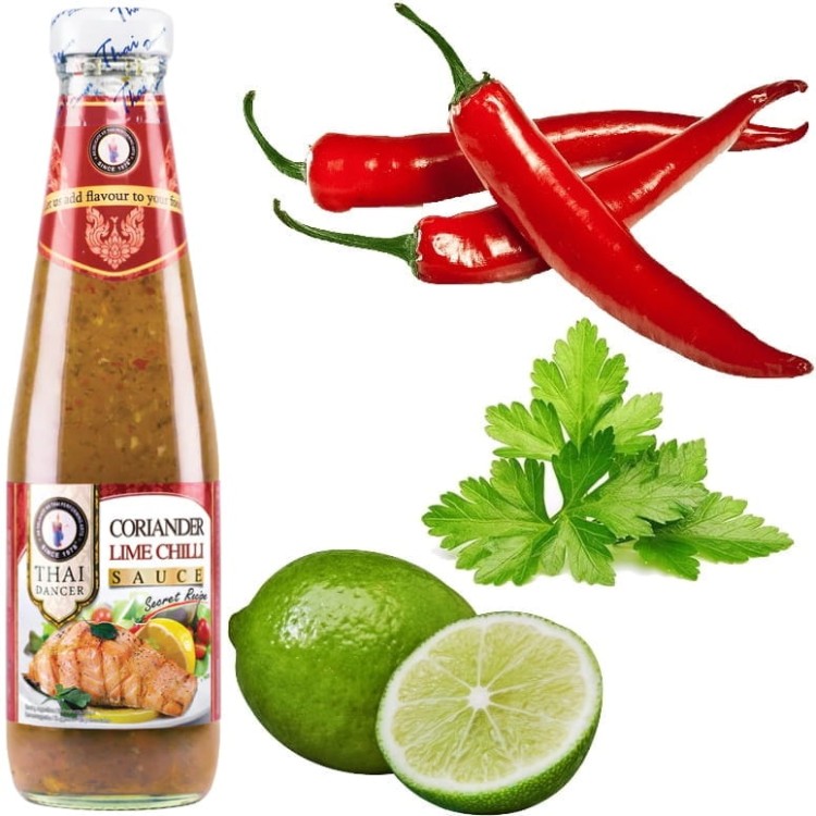 Tajski Sos z Kolendry Limonki i Chilli Coriander Lime 300ml THAI DANCER
