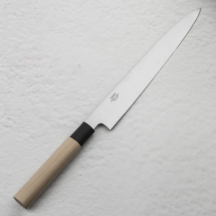 Bunmei Leworęczny Japoński Nóż Yanagi Sashimi Do Sushi 27cm