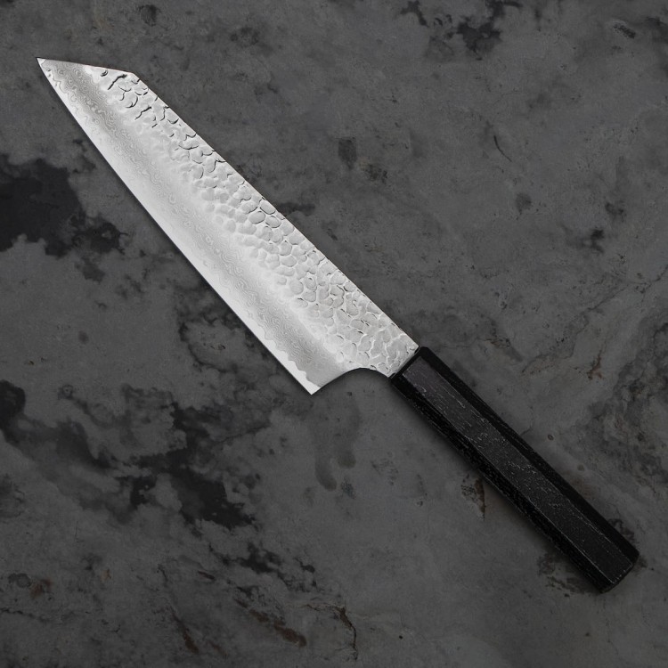 Sakai Takayuki Nanairo VG-10 Ebony Japoński Nóż Kengata 19 cm