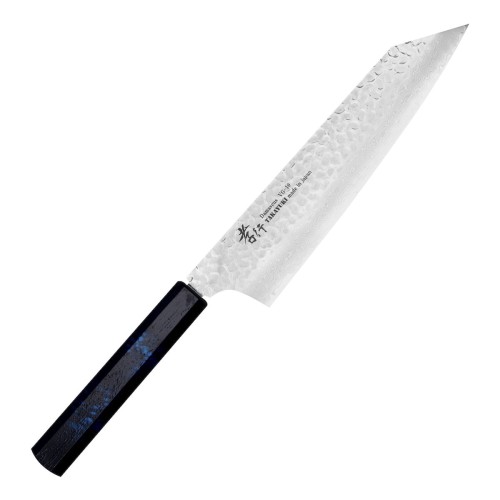 Sakai Takayuki Nanairo VG-10 Blue Japoński Nóż Kuchenny Kengata 19cm