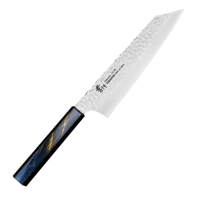 Sakai Takayuki Urushi VG-10 Saiu Japoński Nóż Kengata 19 cm