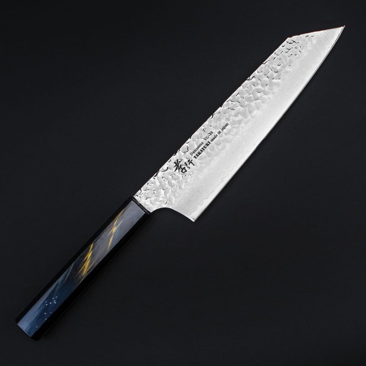 Sakai Takayuki Urushi VG-10 Saiu Japoński Nóż Kengata 19 cm
