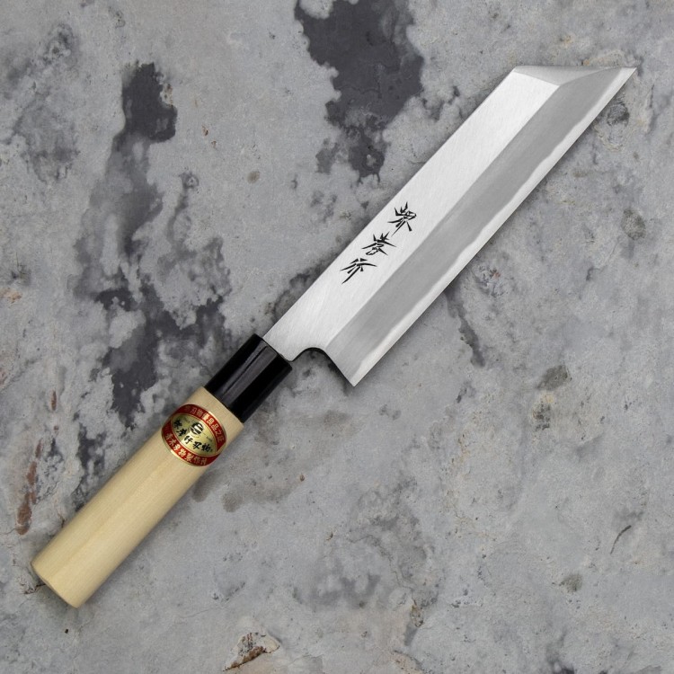 Sakai Takayuki Kasumi Shirogami#3 Japoński Nóż Mukimono 18cm