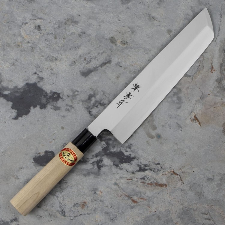 Sakai Takayuki Kasumi Shirogami#3 Japoński Nóż Hamokiri 24cm