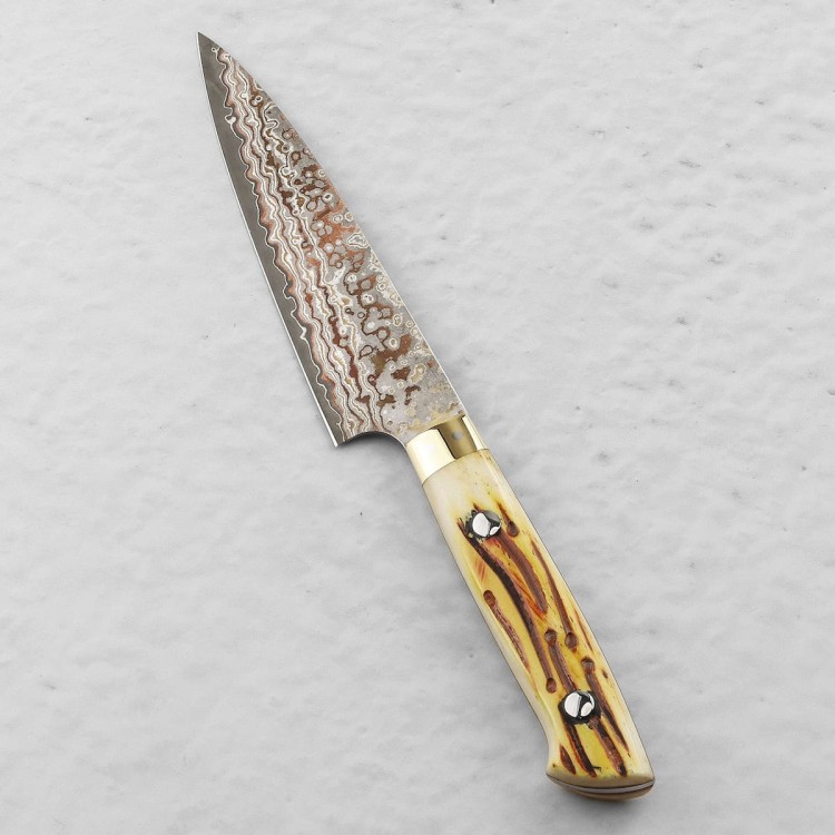 Takeshi Saji OBB Black VG-10 Color Japoński Nóż Uniwersalny 13cm