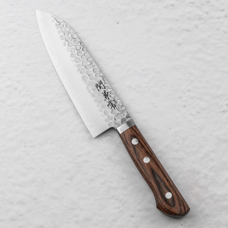 Kanetsune 940 VG-1 Mahogany Japoński Nóż Santoku 16,5cm