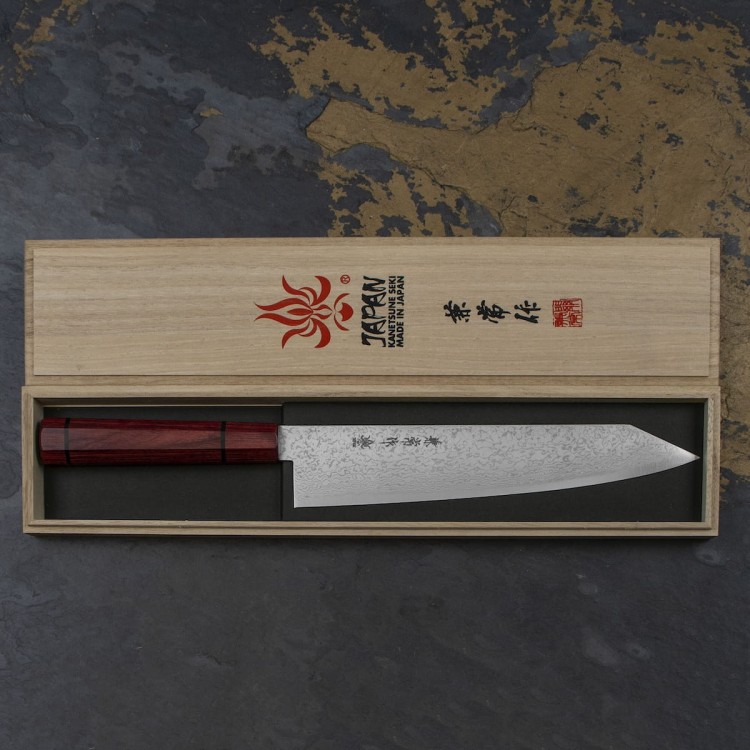 Kanetsune Minamo-Kaze Japoński Nóż Kiritsuke Gyuto 21cm