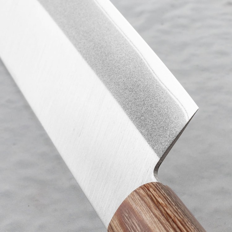 Kanetsune 1000 Shirogami#2/SS Japoński Nóż Nakiri 16,5cm