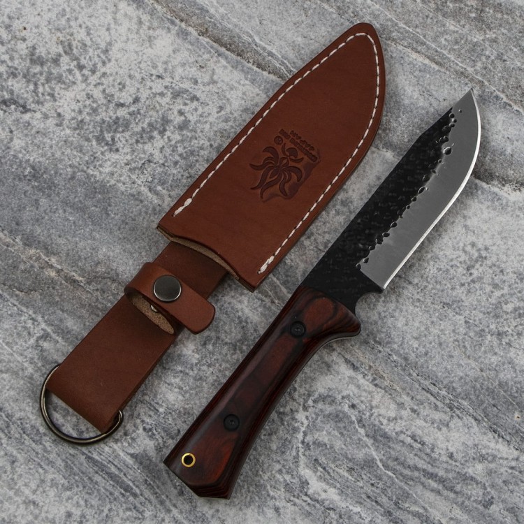 Kanetsune AUS-8 Enyou-Tou Japoński Nóż Turystyczny Obozowy 12cm