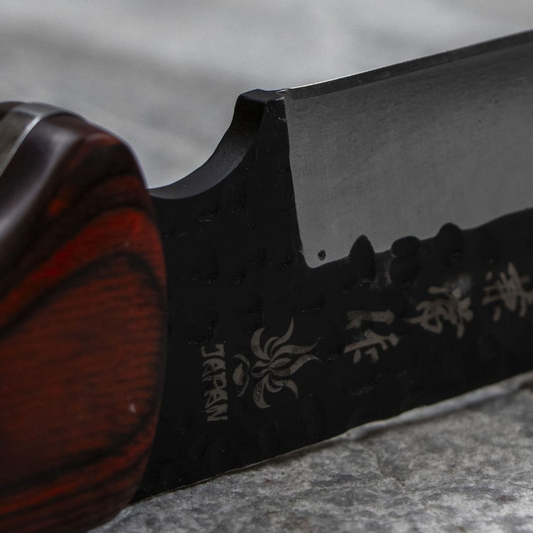 Kanetsune AUS-8 Enyou-Tou Japoński Nóż Turystyczny Obozowy 12cm