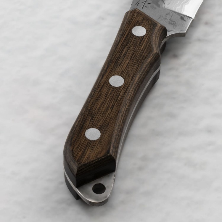 Kanetsune Aogami#2 Seseragi Skinner#2 Japoński Nóż Myśliwski Do Skórowania Tuszy 6,5cm