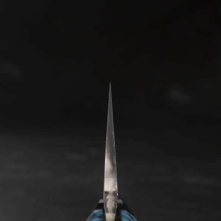 Takeshi Saji BTQ R-2 Black Ręcznie Kuty Japoński Nóż Szefa Kuchni 18cm