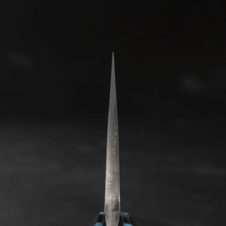 Takeshi Saji BTQ R-2 Black Ręcznie Kuty Japoński Nóż Bunka 17cm