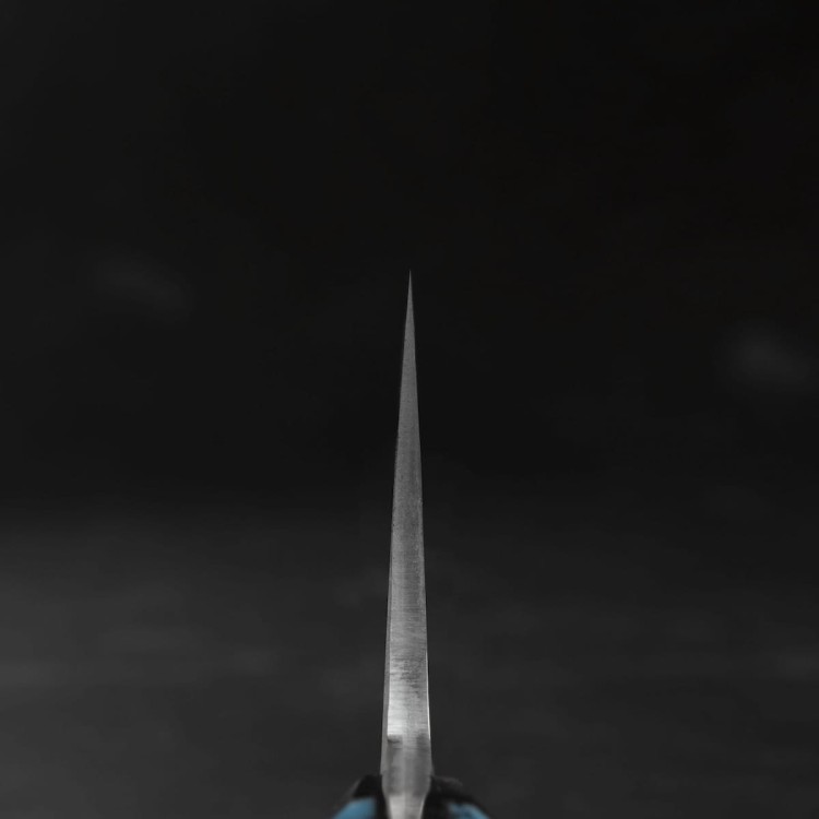 Takeshi Saji BTQ R-2 Black Ręcznie Kuty Japoński Nóż Szefa Kuchni 21cm