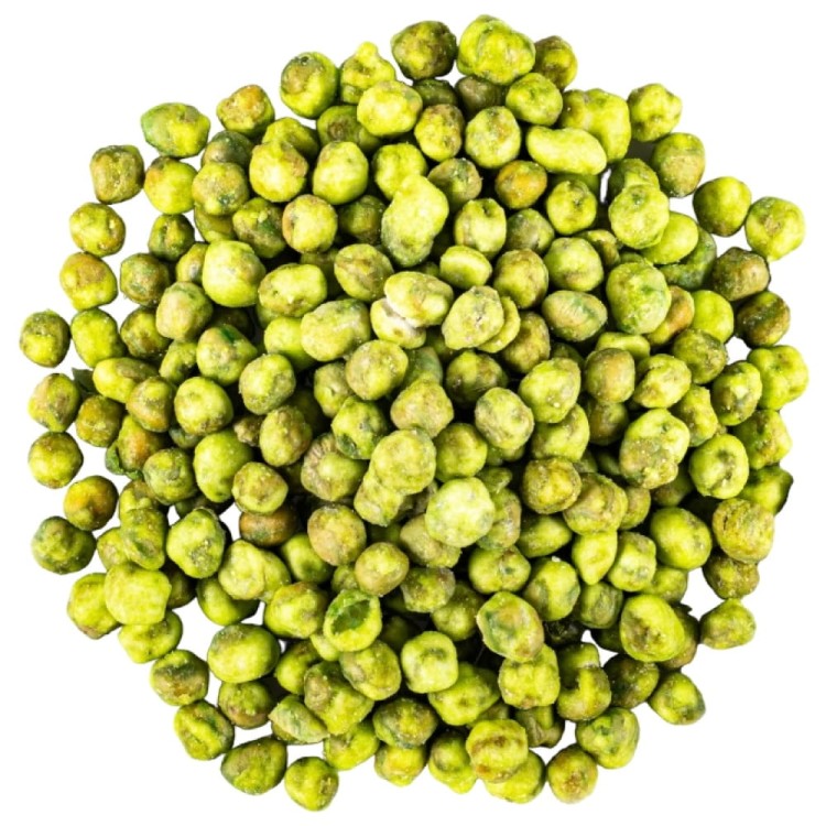 Chrupiąca Przekąska Ostry Zielony Groszek w Wasabi 140g KHAO SHONG