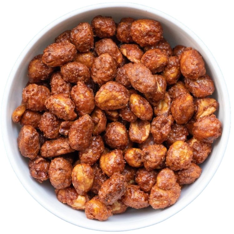 Tajskie Orzeszki z Chili i Limonką Ostra Chrupiąca Przekąska 140g KHAO SHONG