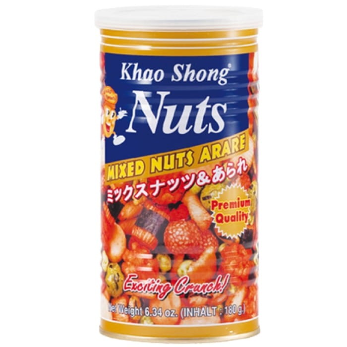 Tajska Mieszanka Różne Smaki Przekąski Orzeszki Snacki ARARE MIX 180g KHAO SHONG