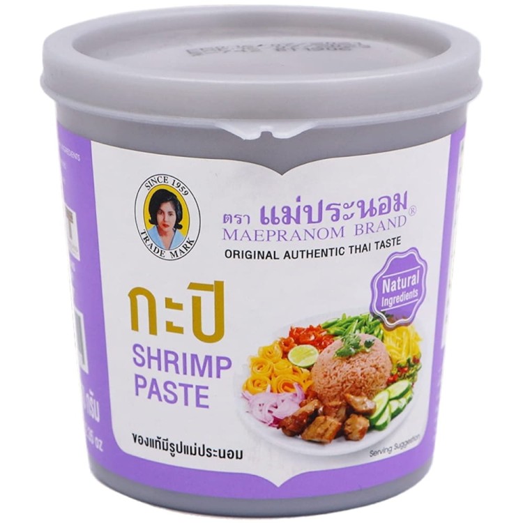 Tajska Gęsta Pasta Krewetkowa z Krewetek Intensywna i Aromatyczna 350g MAEPRANOM