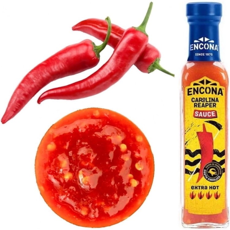 Gęsty Sos Chili Carolina Reaper Extra Hot Marynata Do Grilla 142ml ENCONA