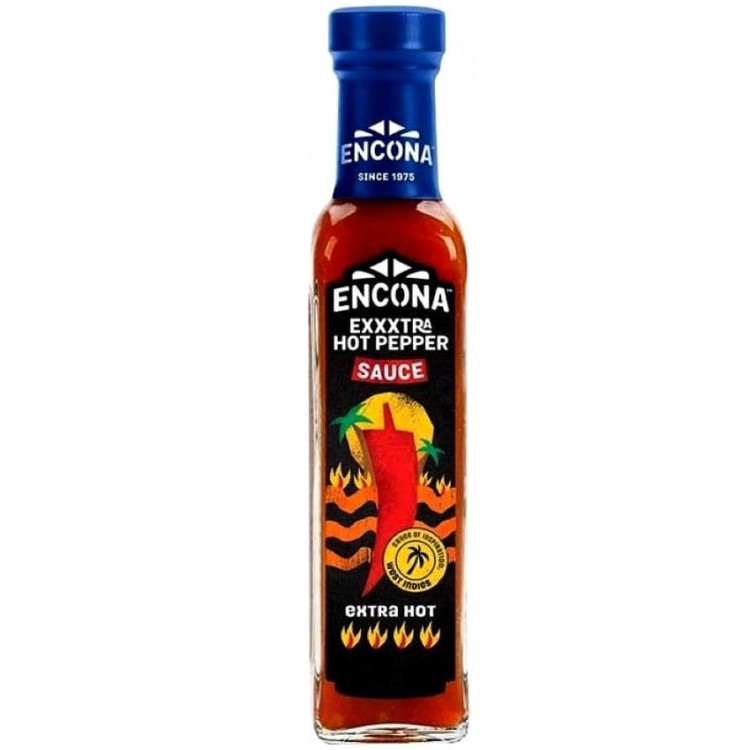 Gęsty Ostry Sos West Indian EXTRA HOT Marynata Dip Do Grilla 142ml ENCONA