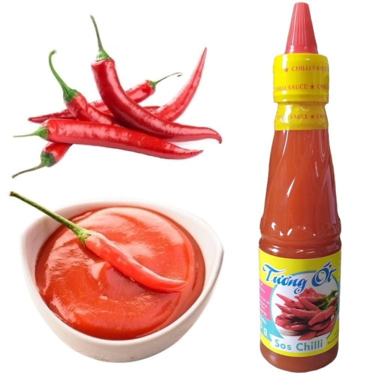 Wietnamski Gęsty Sos Chilli z Papryczek Chili Hau Sanh 250ml HIEP LONG