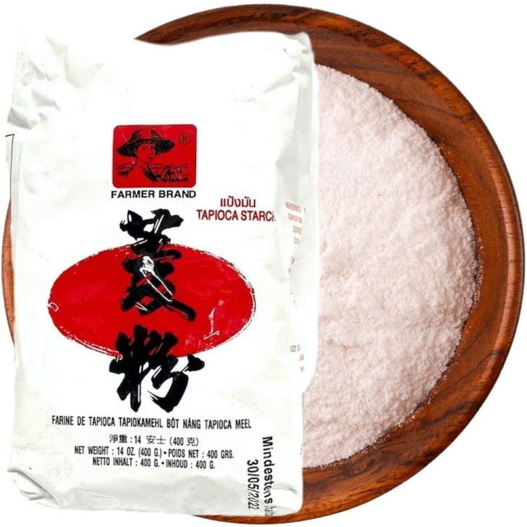 Mąka z Tapioki Skrobia Tapioka Bezglutenowa Bez Glutenu 400g FARMER BRAND