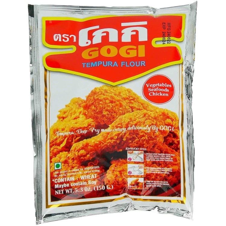 Mąka Panierka Mieszanka TEMPURA Do Krewetek i Warzyw 150g GOGI