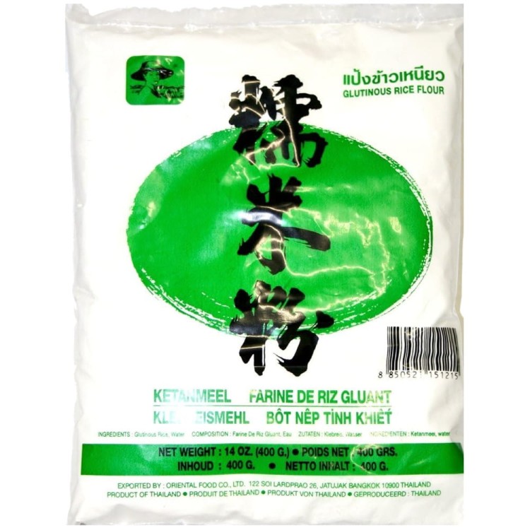 Mąka Ryżowa Kleista Mochiko z Ryżu Kleistego Bezglutenowa 400g FARMER BRAND