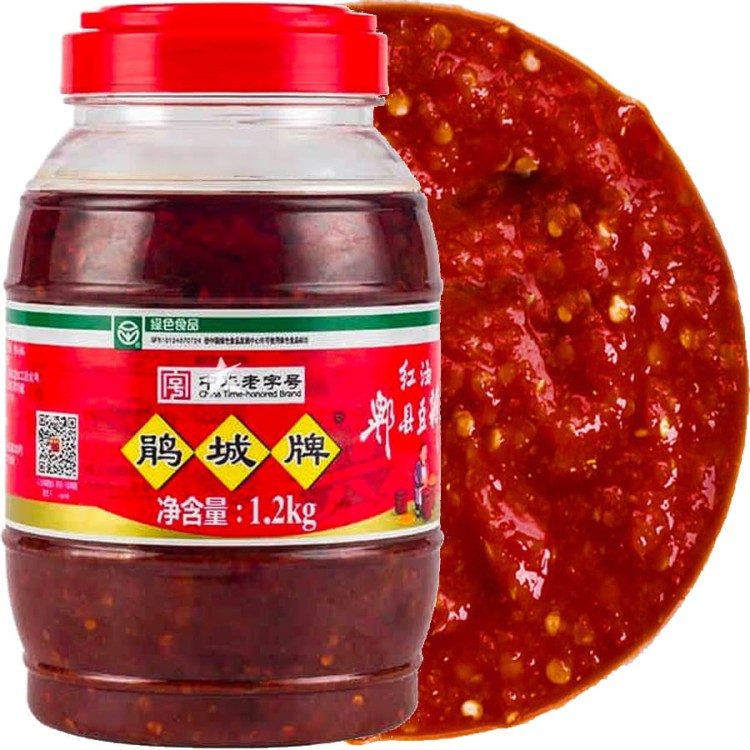 Pasta Sos z Bobu i Chilli w Oleju Juancheng Doubanjiang 1,2kg PIXIAN