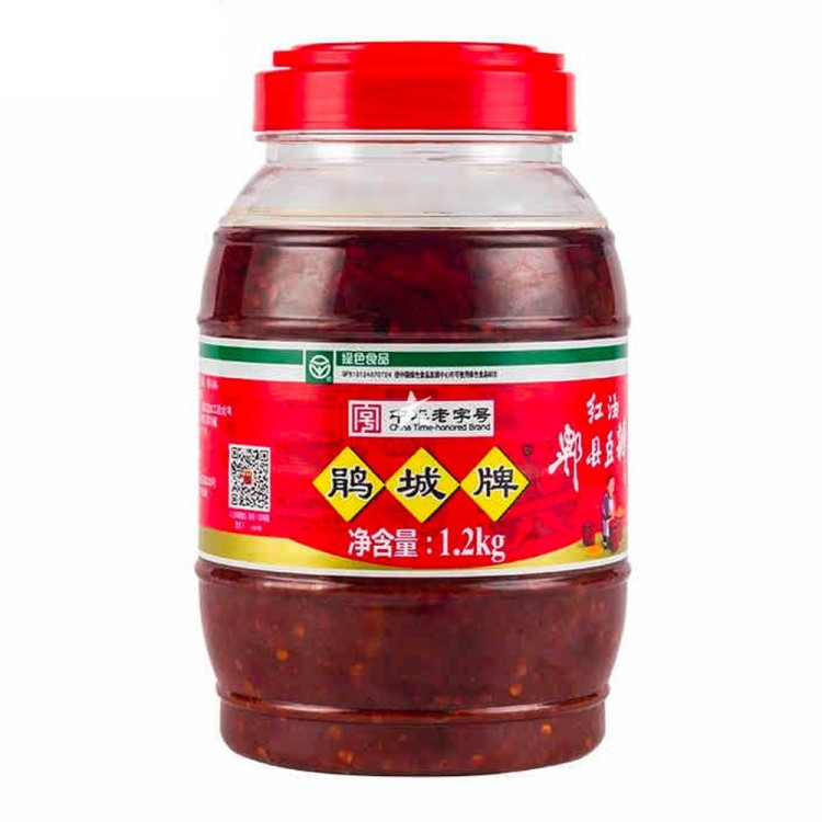 Pasta Sos z Bobu i Chilli w Oleju Juancheng Doubanjiang 1,2kg PIXIAN