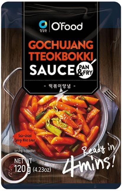 Sos Koreański Do Klusek Ryżowych Tteokbokki Topokki Gochujang 120g O'FOOD