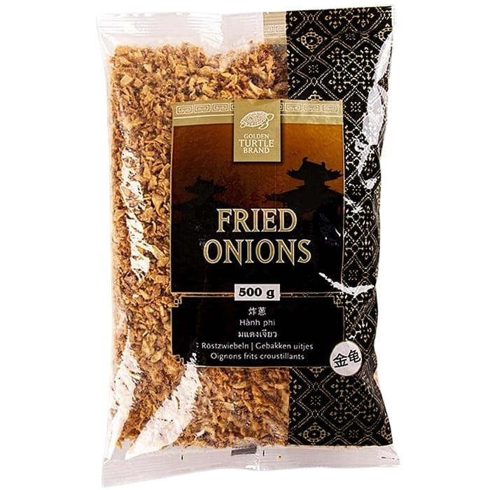 Smażona Cebulka Cebula Do Hot Dogów Hamburgera 500g GOLDEN TURTLE BRAND