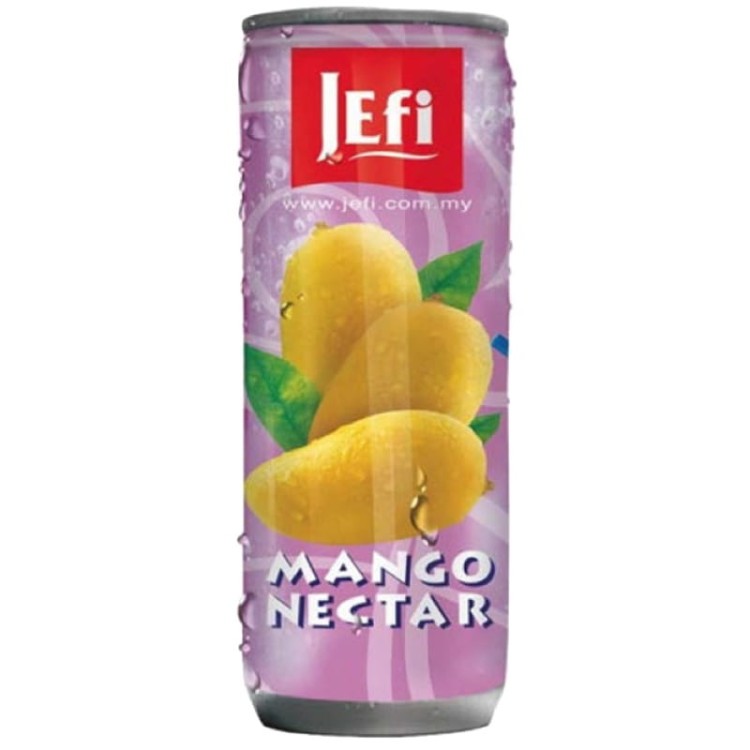 Malezyjski Nektar Napój o Smaku Mango Nectar Drink Mango Flavor 250ml JEFI