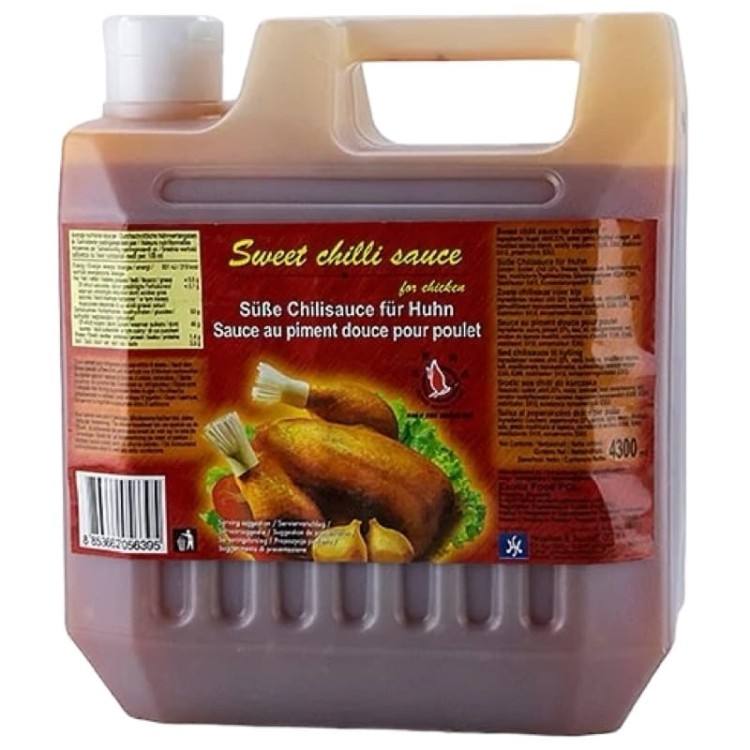 Słodki Sos Chili Duży Gastronomiczny Kanister 4300ml 4,3L FLYING GOOSE BRAND