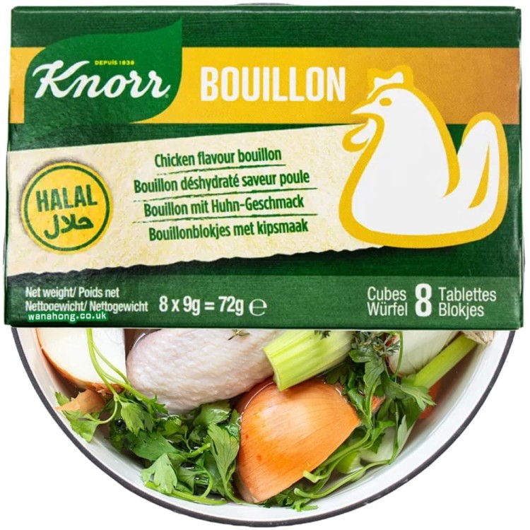 Kostki Rosołowe Drobiowe Aromatyczny Bulion Drobiowy 72g KNORR