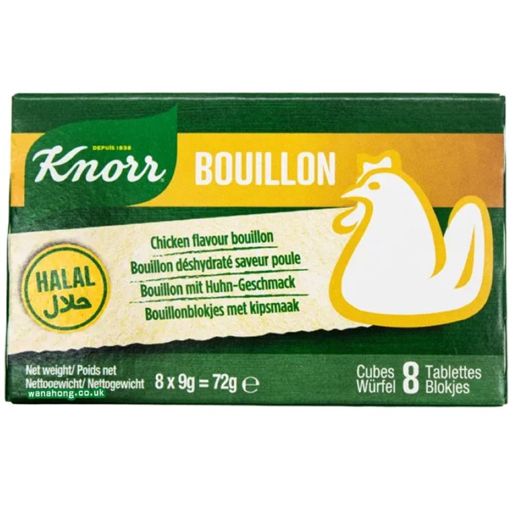Kostki Rosołowe Drobiowe Aromatyczny Bulion Drobiowy 72g KNORR