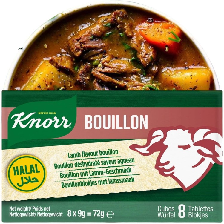 Kostki Rosołowe Jagnięce Aromatyczny Bulion Jagnięcy 72g KNORR