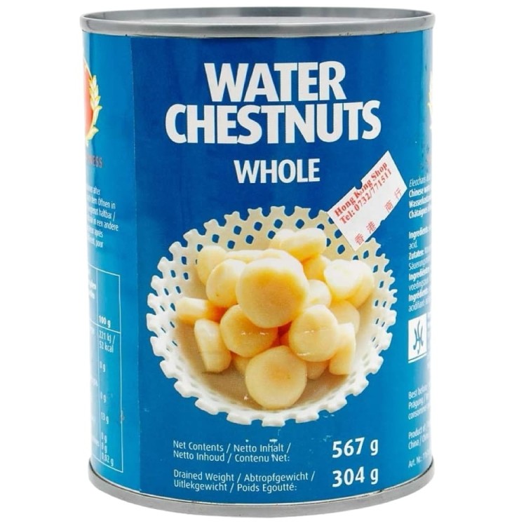 Jadalne Chrupiące Kasztany Wodne w Całości Całe Owoce 567g SPRING HAPPINES