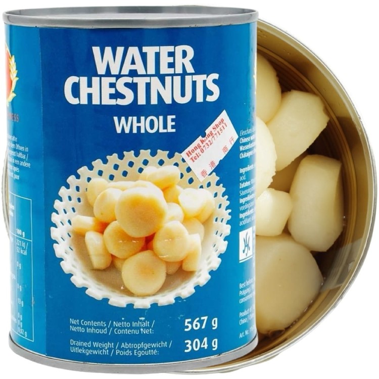 Jadalne Chrupiące Kasztany Wodne w Całości Całe Owoce 567g SPRING HAPPINES