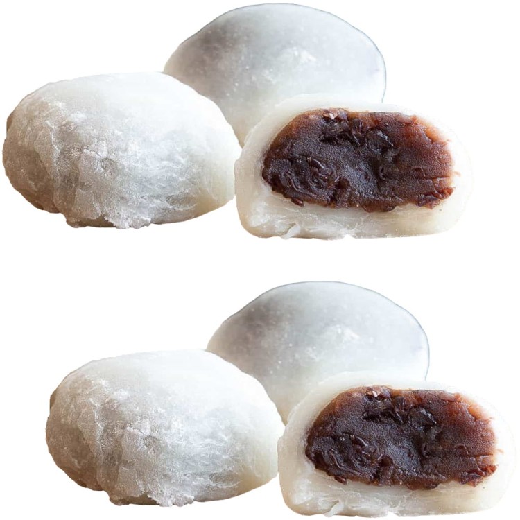 Ciastka Ciasteczka Ryżowe Galaretka Mochi Nadzienie Fasola Adzuki Bean 210g YUKI & LOVE