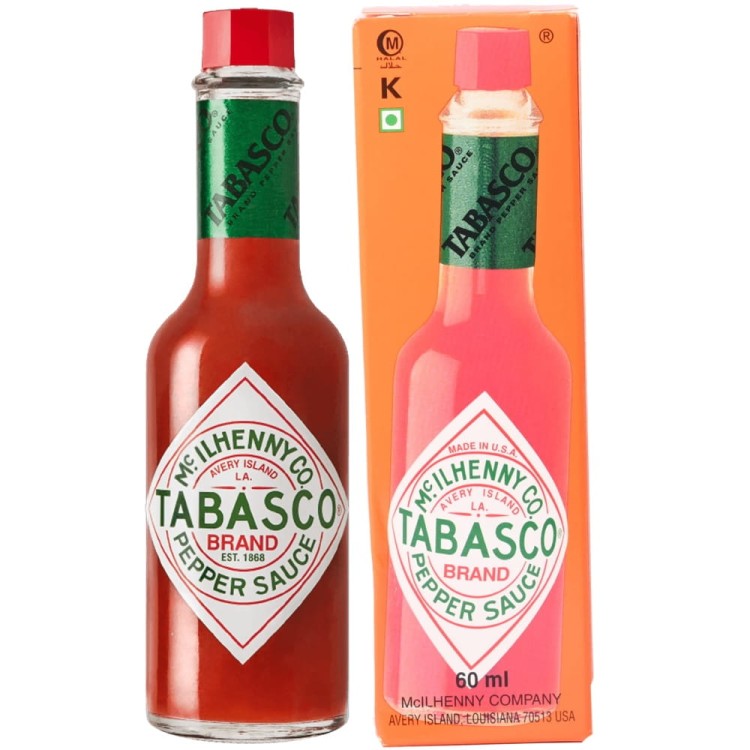 Ostry Amerykański Sos Chili Tabasco Pepper Sauce USA Hot 60ml MCILHENNY CO.
